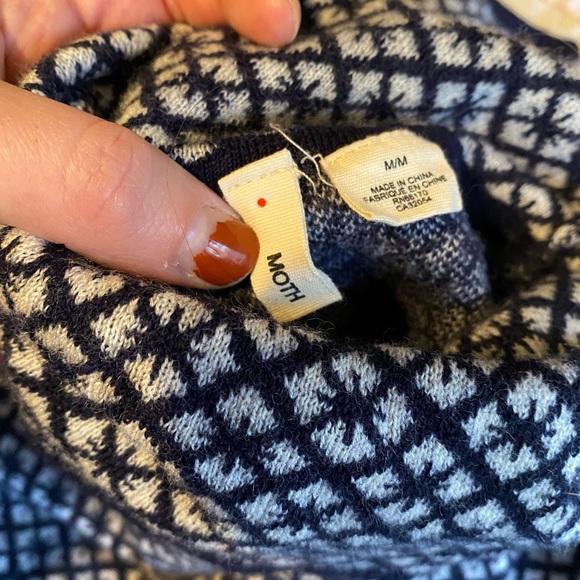 Anthropologie Moth Wool Sweater - Picture 3 of 4